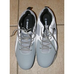 SHAQ SCION Grey Size 12 Mid Top Logo Athletic Basketball Shoes NEW NWOT